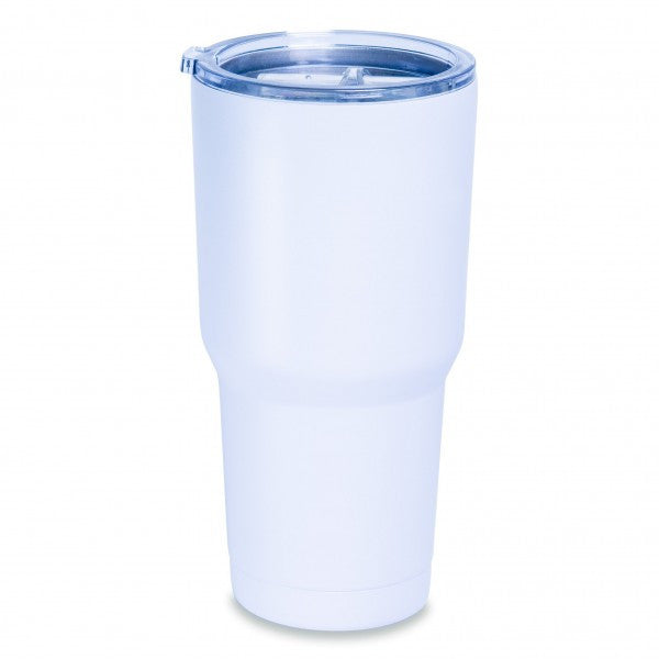 Milwaukee Brewers Personalized 30oz. Laser Etched White Tumbler